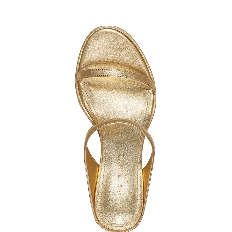 Marc Fisher Alonde Heeled Slide Sandal Final Clearance