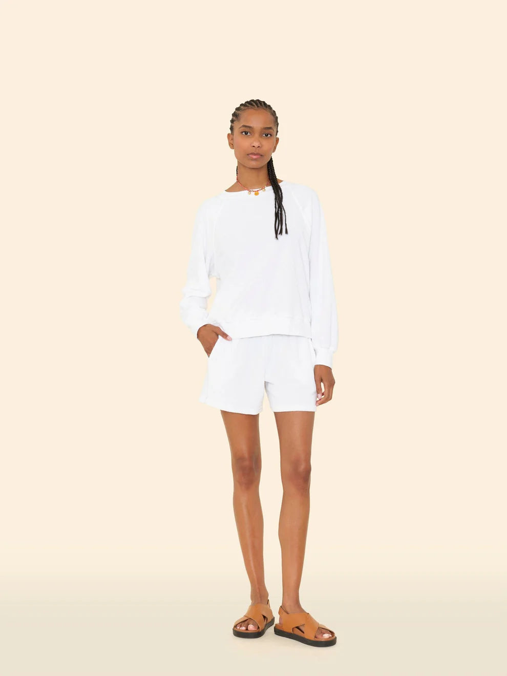 Xirena Shayden Frecnch Terry Short