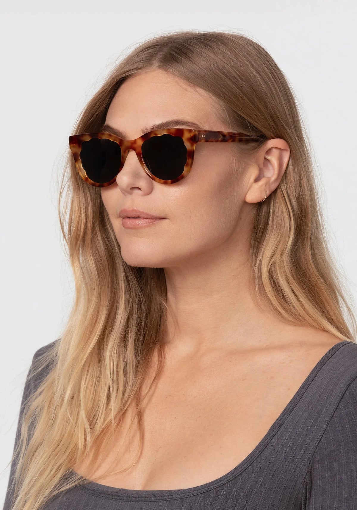 Krewe Ellie Hawksbill Sunglasses