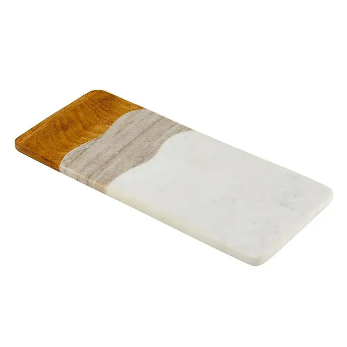 Santa Barbara Design Studios Marble & Wood Serving Board