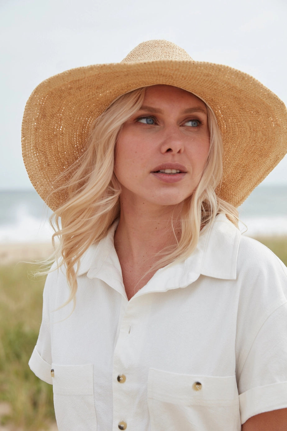 Mar Y Sol Mika Sun Hat Natural – Shop Chou Chou display picture 3