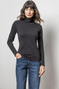 Lilla P Rib Turtleneck