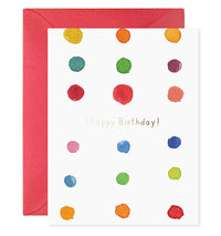 E.Frances Birthday Dots Card