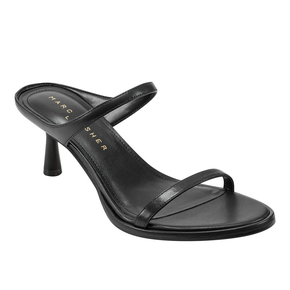 Marc Fisher Alonde Heeled Slide Sandal Final Clearance