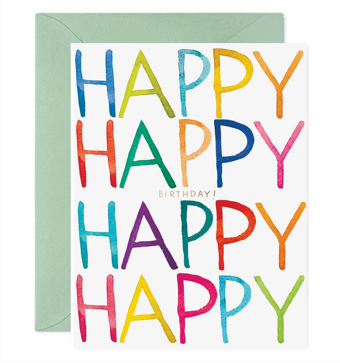 E.Frances Really Happy Birthday Card
