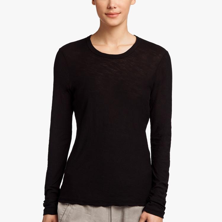 James perse long sleeve crew cheap neck