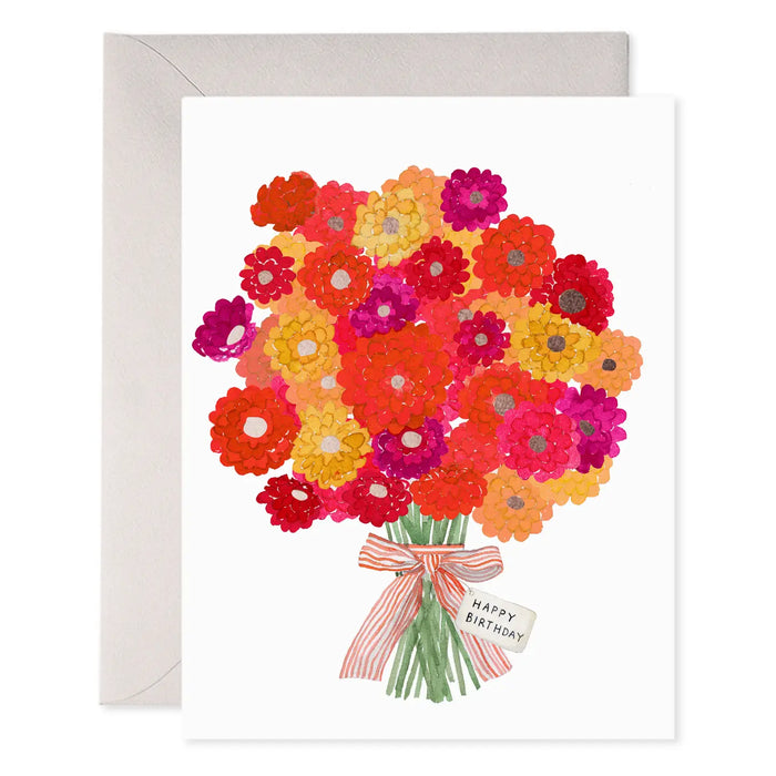 E.Frances Birthday Bouquet Card