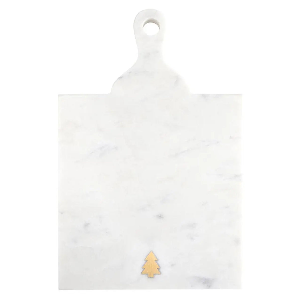 Santa Barbara Marble Serving Board with Holiday Tree