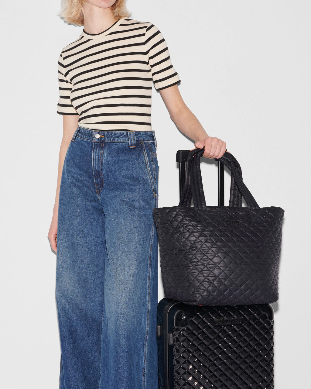 MZ Wallace Medium Metro Tote Deluxe Black – Shop Chou Chou