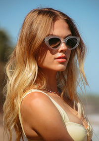 Krewe Irene Powder Blue Sunglasses