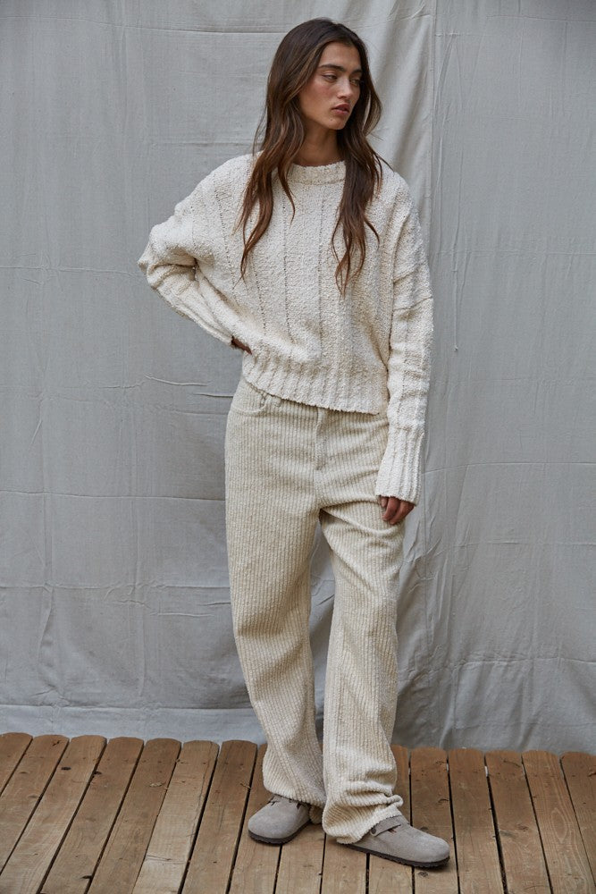 By Together Wide Ribbed Sweater