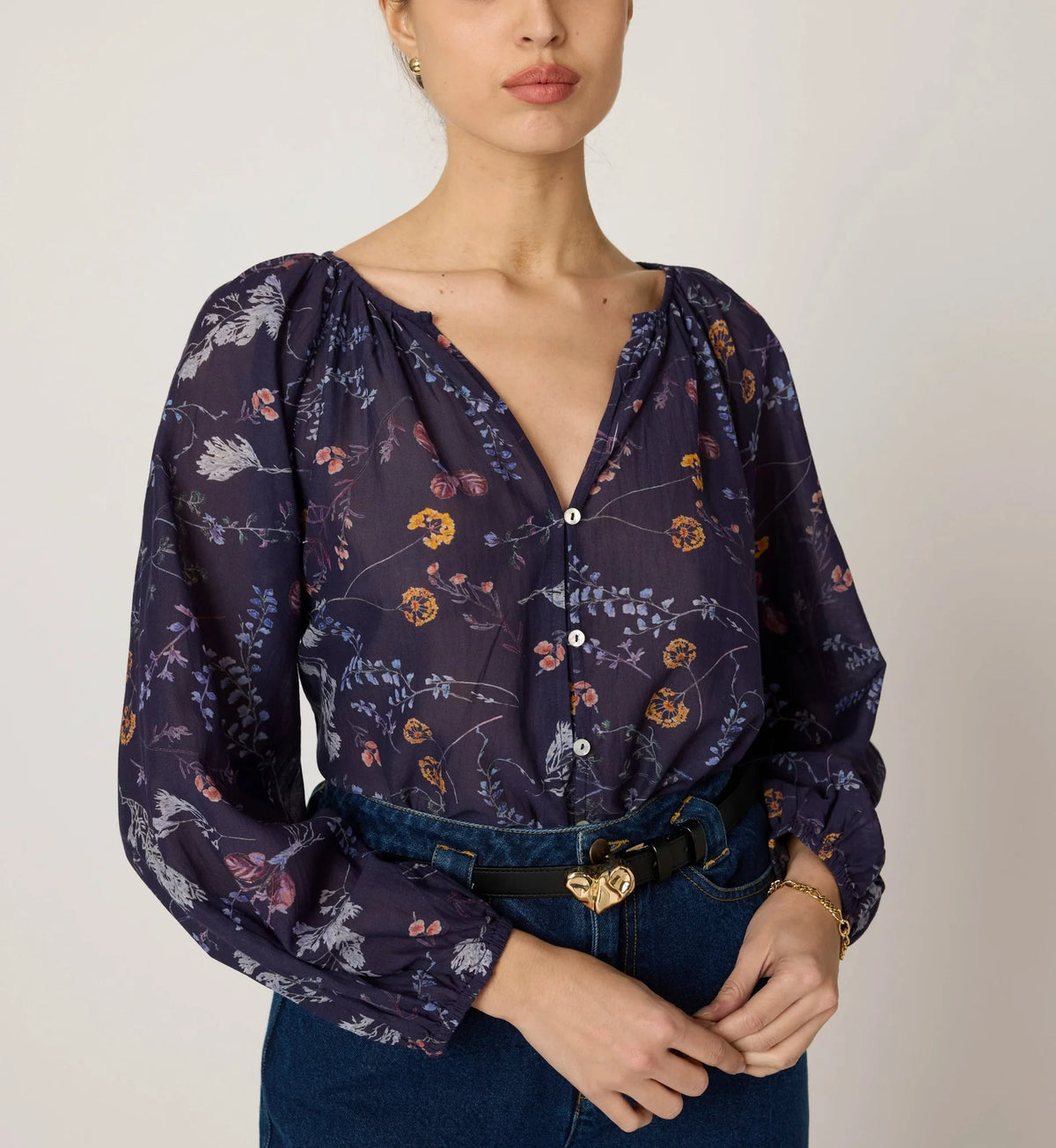 Cleobella Catherine Print Blouse Final Clearance