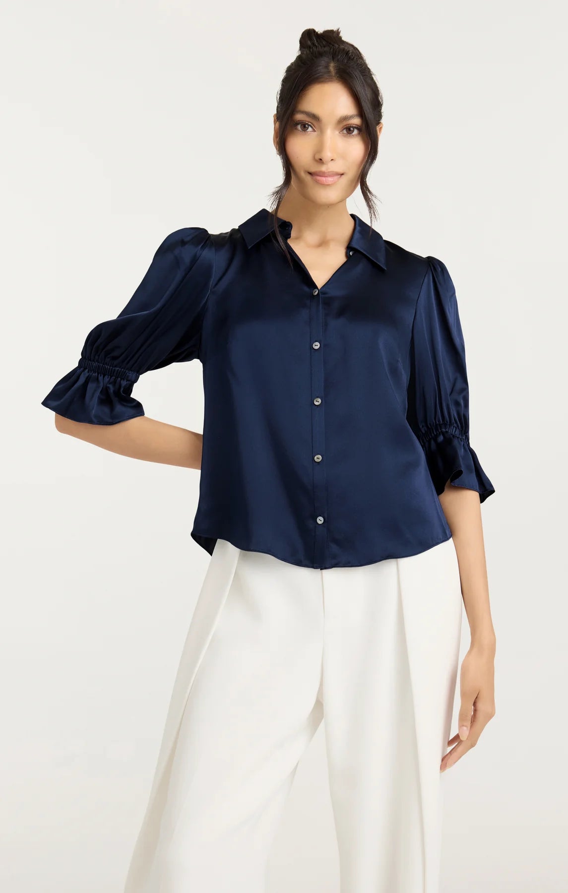 Cinq A Sept Fiona Silk Top