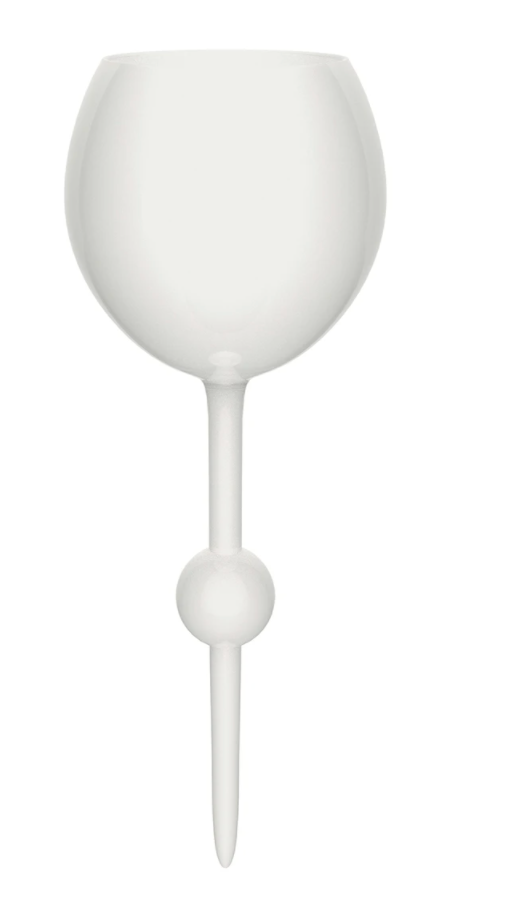 Beach Glass Floating Wine Glass - Lux Boutique