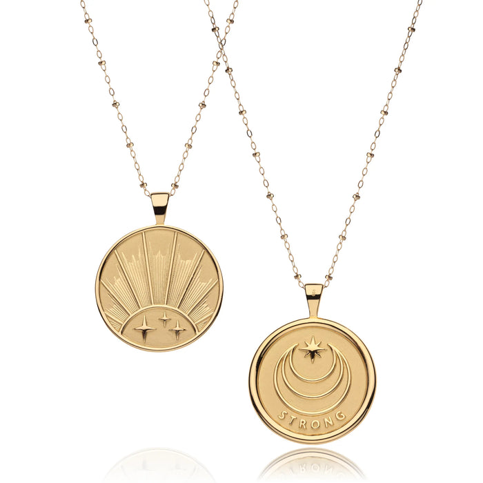 Jane Win Original Strong Coin Pendant