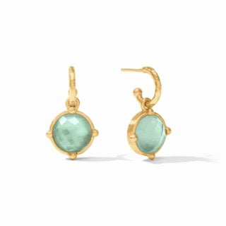 Julie Vos Aquamarine Blue Aquitaine Earring