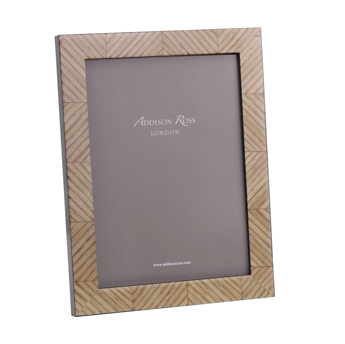 Addison Ross Carla Champagne Wooden Marquetry Picture 4 x 6 Frame