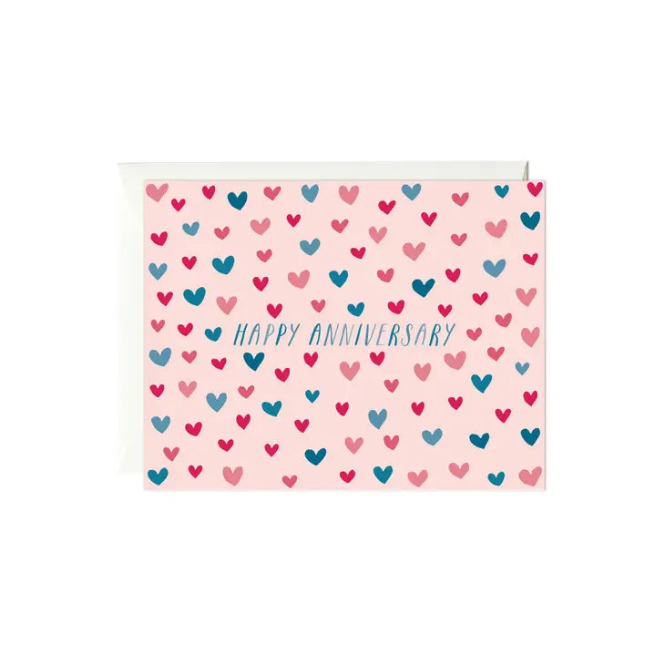 Anniversary Hearts Card