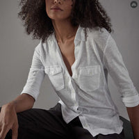 James Perse Contrast Panel Shirt