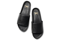 Beek Black Pelican Platform Sandal