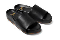 Beek Black Pelican Platform Sandal