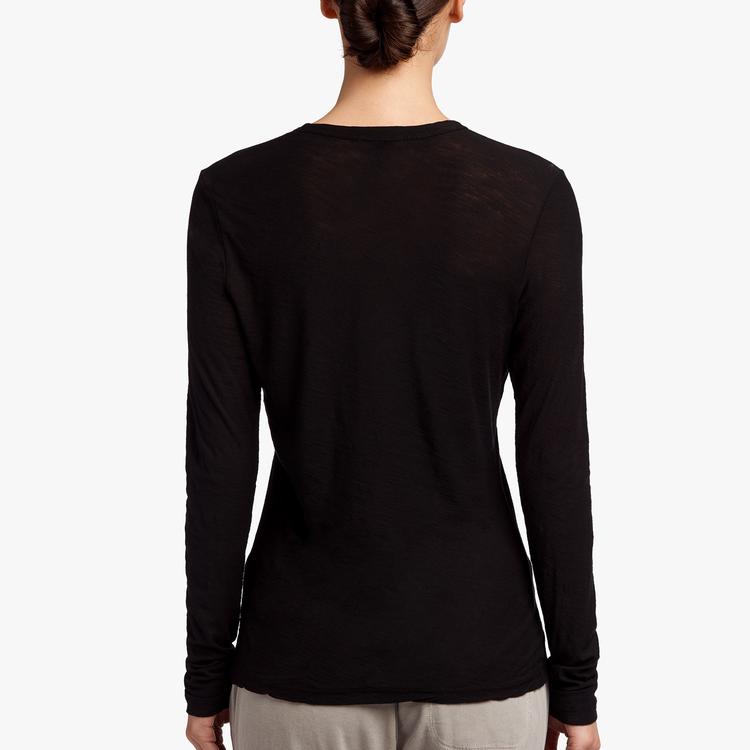 James Perse Long Sleeve Crew Neck Tee