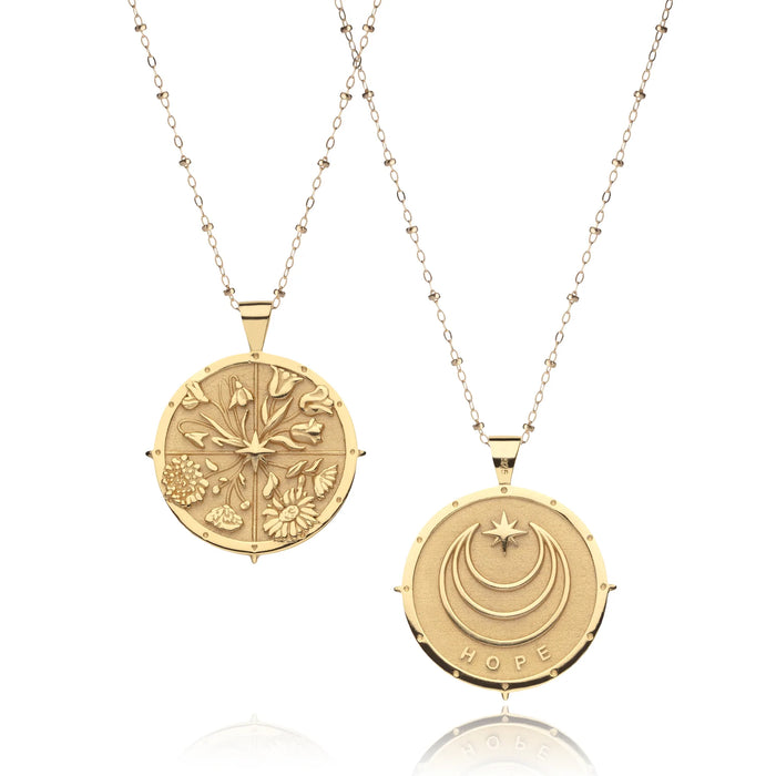 Jane Win Original Hope Coin Pendant