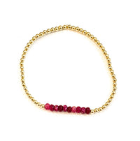 Stephen Pink Bella Gem Bracelet