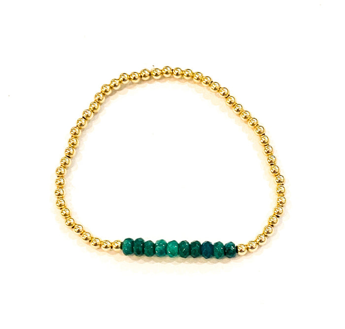 Stephen Pink Bella Gem Bracelet