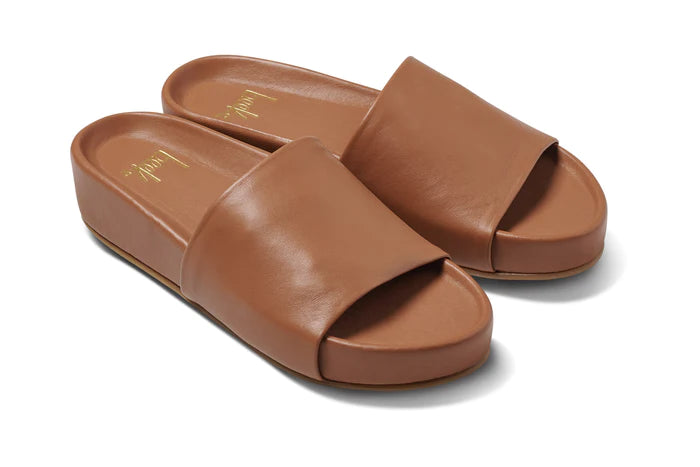 Beek Tan Pelican Platform Sandal