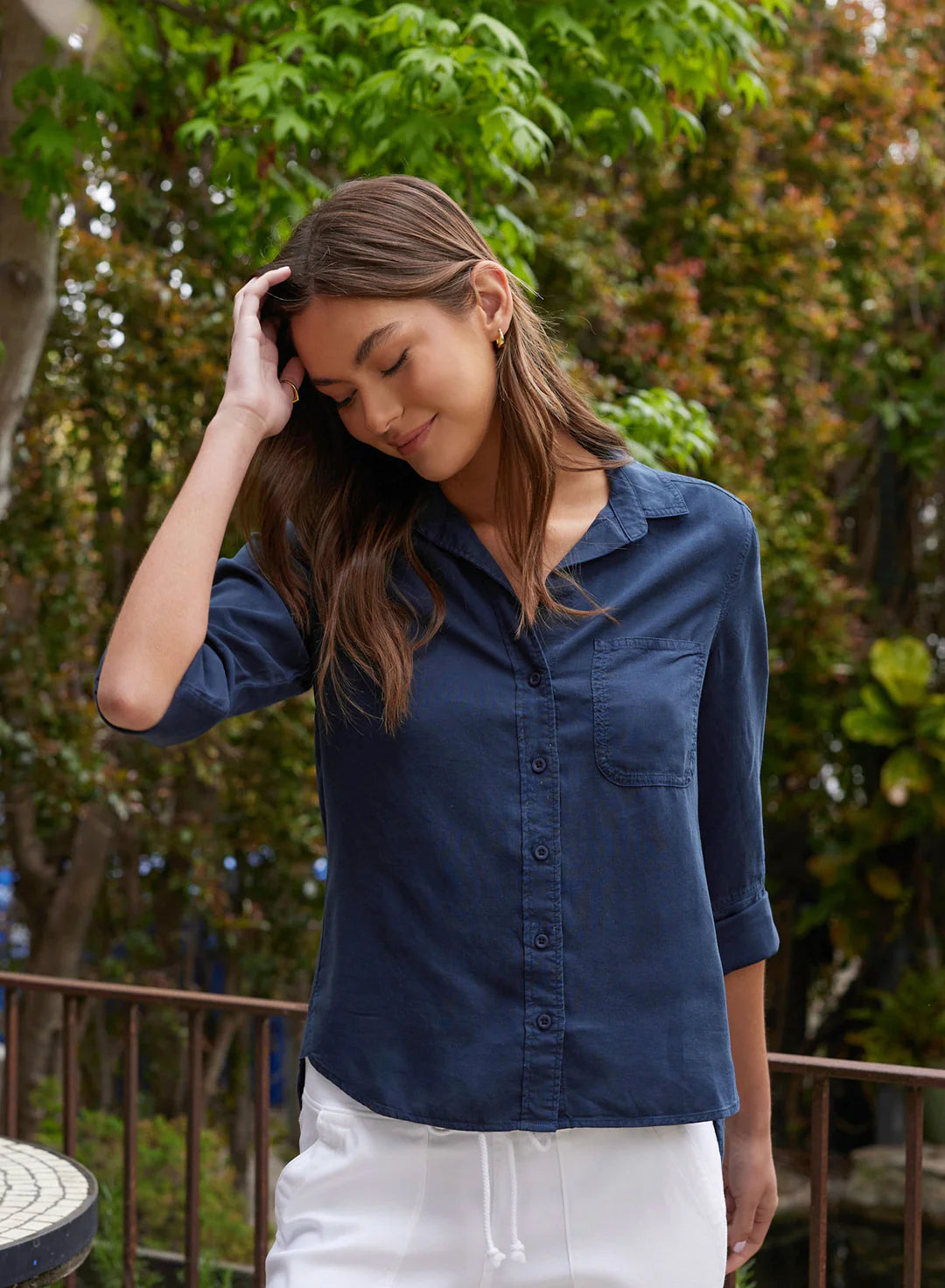 Bella Dahl Shirt Tail Button Down