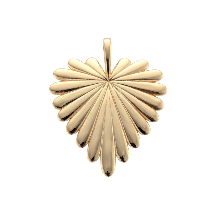 Jane Win Full Heart Pendant