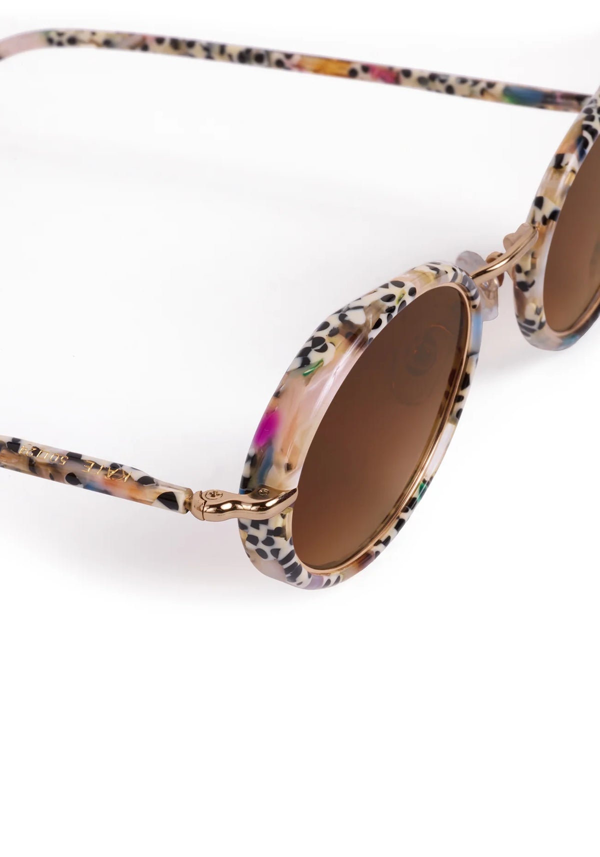 Krewe Kate 18K + Granita Sunglasses