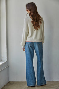 By Together America Flag Crew Sweater