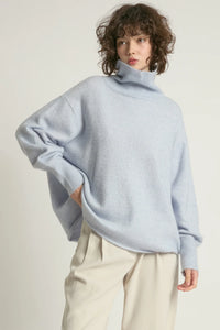 Look by M Slouch Turtleneck Sweater