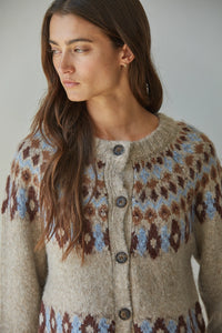 By Together Fair Isle Cardigan