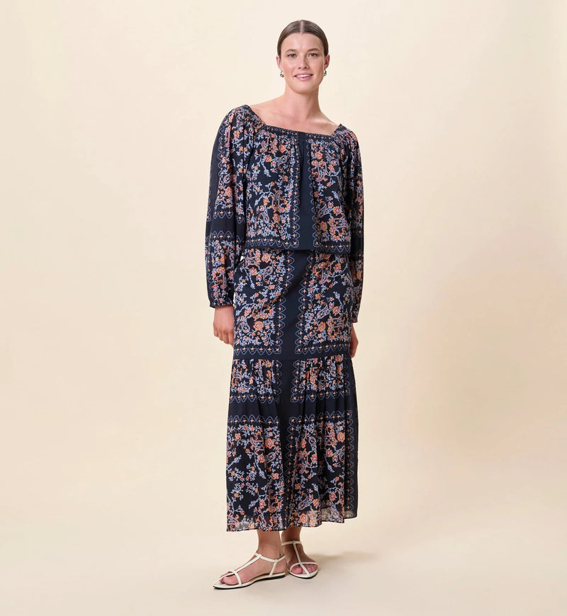 Cleobella Lucille Print Blouse