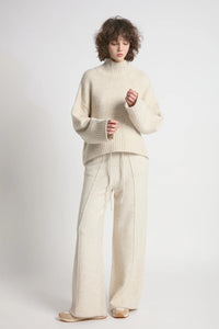 Look by M Chunky Mock Neck Sweater