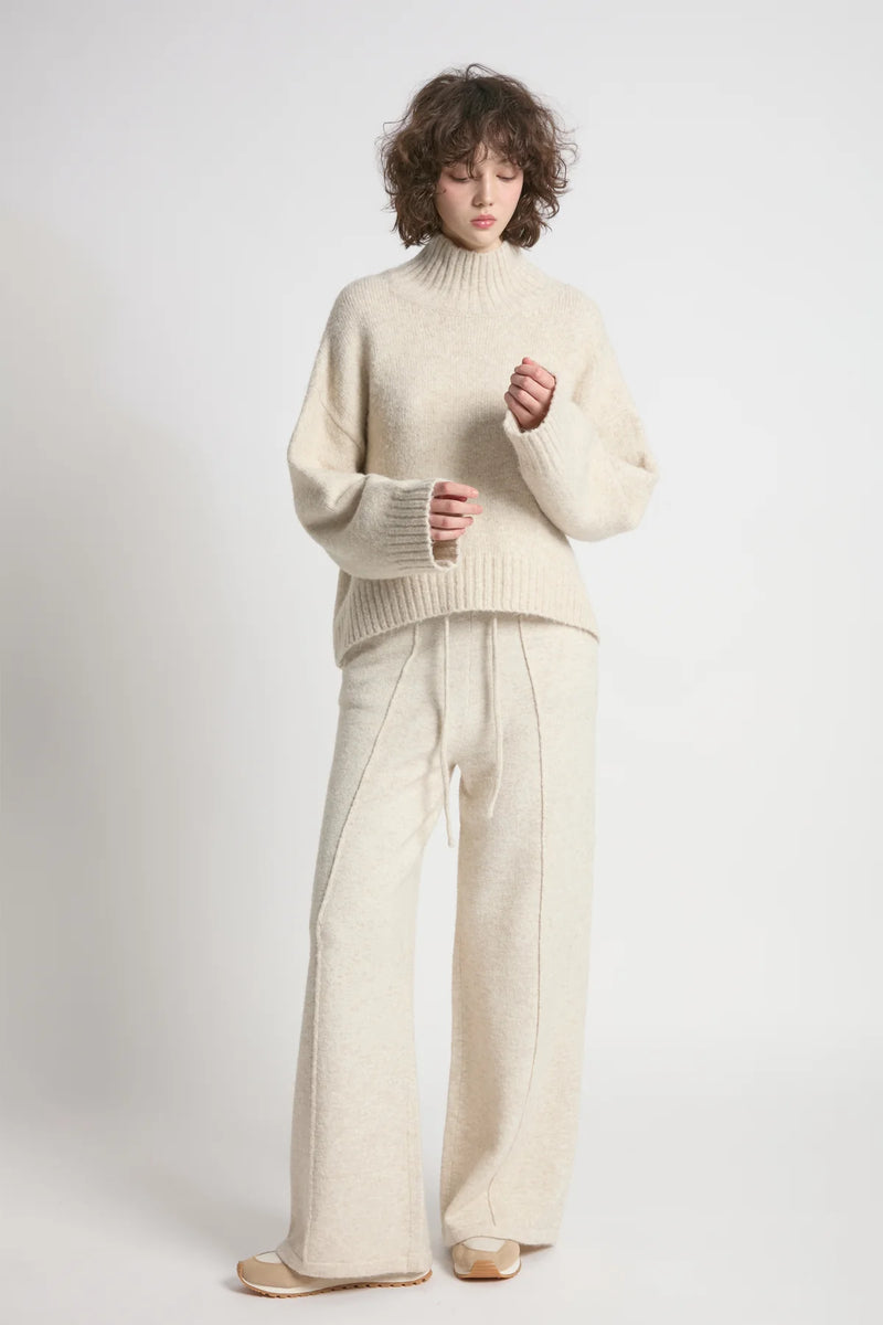 Look by M Chunky Mock Neck Sweater