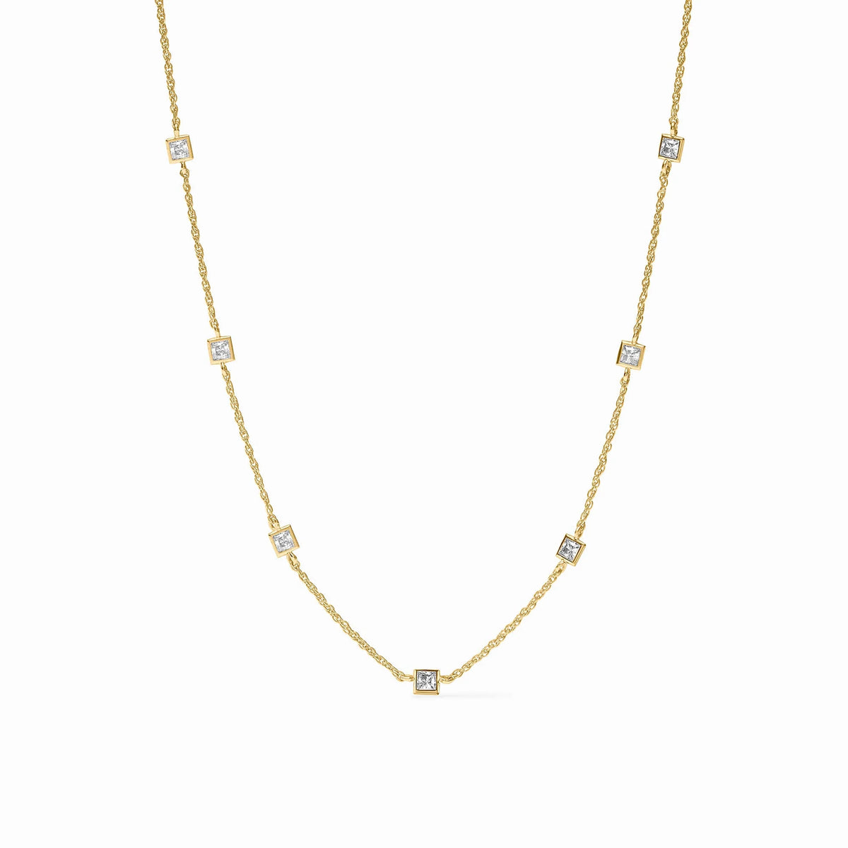 Julie Vos Jolie Delicate Station Necklace