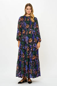 Oliphant Smocked Top Maxi Dress