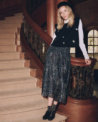 The Great Textile Print Canary Skirt