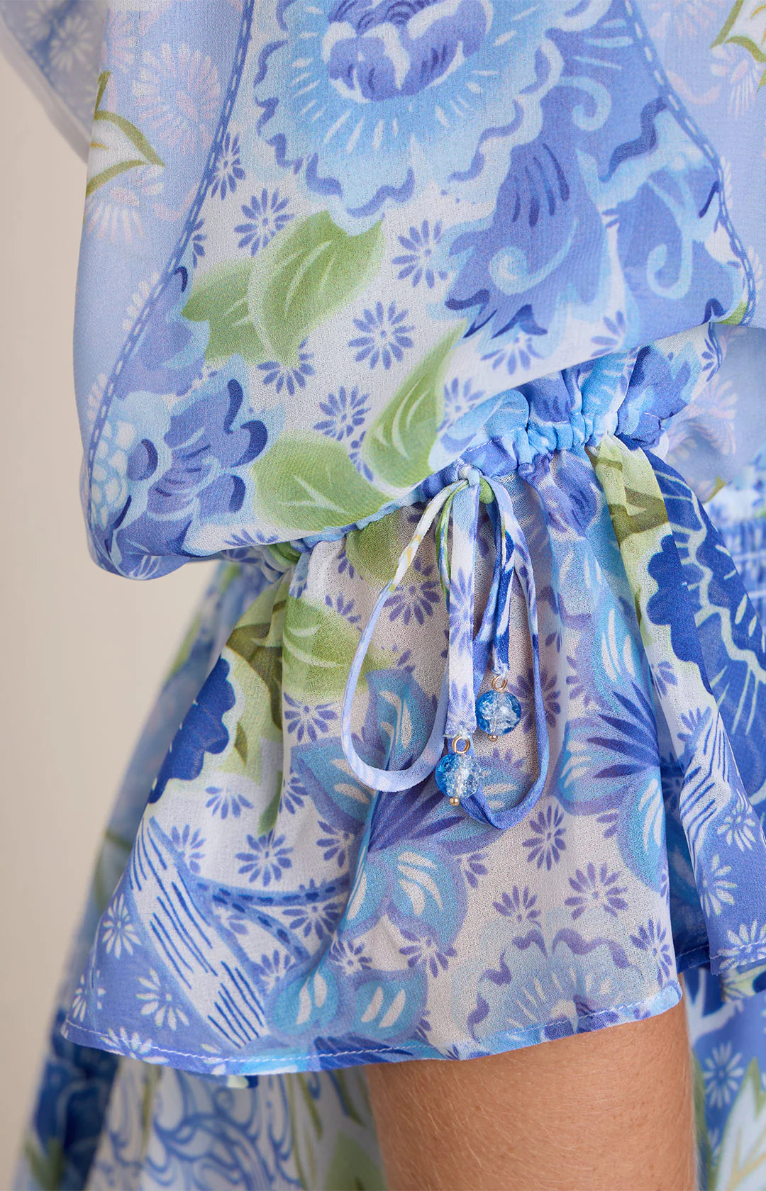 Hale Bob Tara Chiffon Floral Dress