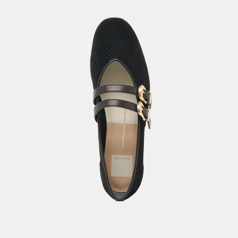 Dolce Vita Baylee Grommet Suede Flat