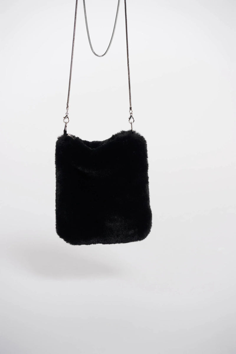 Rino & Pelle Doxy Faux Fur Shoulder Bag