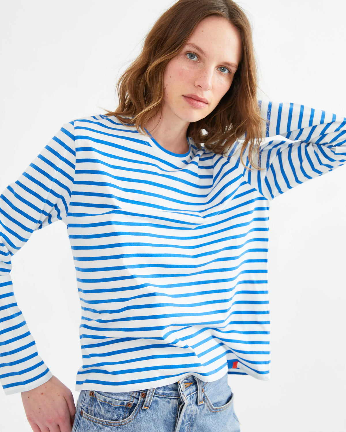 Kule The Modern Long Sleeve Stripe T-Shirt