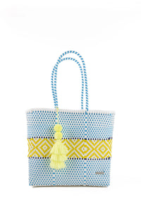 Valerosa Aqua con Limon Playera Tote