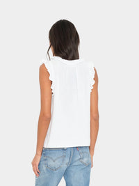 Xirena Bex Cotton Gauze Top