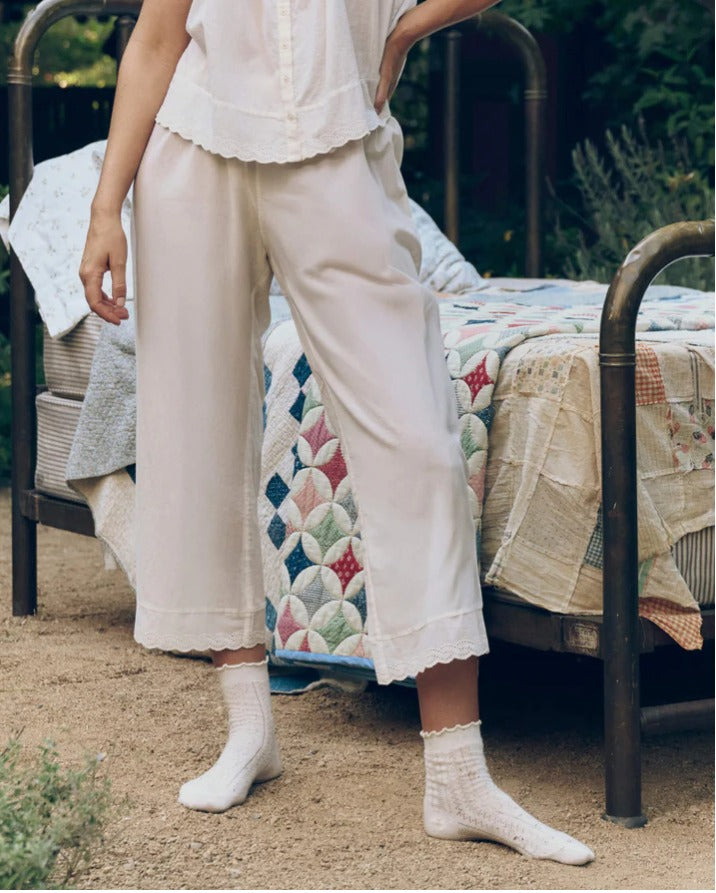 The Great The Eyelet Easy Sleep Pant