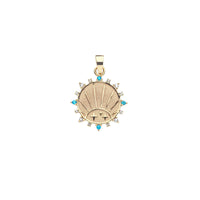 Jane Win Strong Petite Embellished Coin